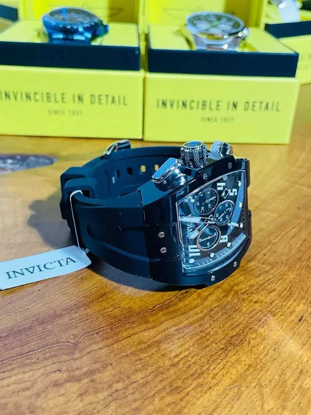 Invicta S1 Rally Kinesia Anatomic Men's Watch 47mm Black (45480)